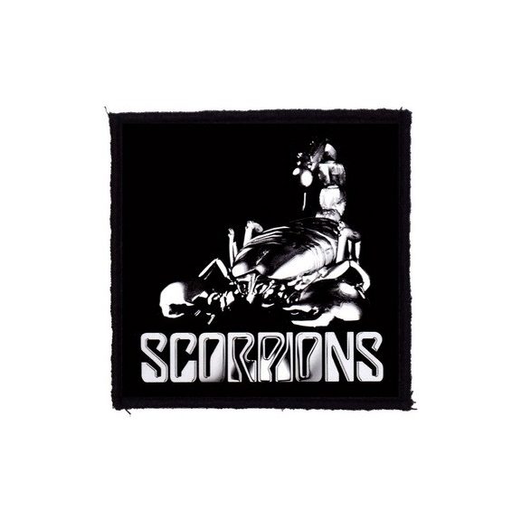 SCORPIONS: Scorpion (9,5 cm x 9,5 cm) (felvarró) SCORPIONS: Scorpion (9,5 cm x 9,5 cm) (felvarró)