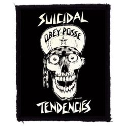 SUICIDAL TENDENCIES: Obey (7,5 cm x 9,5 cm) (felvarró)