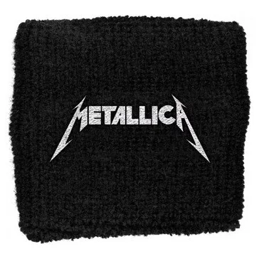 METALLICA: Logo (classic) (frottír csuklószorító)
