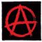 ANARCHY (9,5 cm x 9,5 cm) (felvarró)
