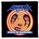 ANTHRAX: State Of Euphoria (9,5 cm x 9,5 cm) (felvarró)