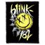 BLINK 182: Smiley Logo (7,5 cm x 9,5 cm) (felvarró)