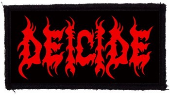 DEICIDE: Logo (9,5 cm x 4,5 cm) (felvarró)