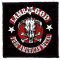 LAMB OF GOD: Pure American Metal (9,5 cm x 9,5 cm) (felvarró)