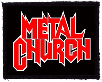 METAL CHURCH: Logo (9,5 cm x 7,5 cm) (felvarró)