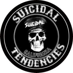SUICIDAL TENDENCIES: California (circle, 95 mm) (felvarró)
