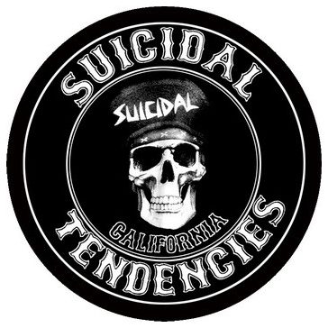 SUICIDAL TENDENCIES: California (circle, 95 mm) (felvarró)