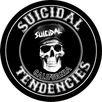 SUICIDAL TENDENCIES: California (circle, 95 mm) (felvarró)