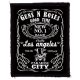 GUNS N' ROSES: Whiskey (7,5 cm x 9,5 cm) (felvarró)