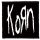 KORN: Logo (9,5 cm x 9,5 cm) (felvarró)