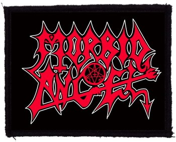 MORBID ANGEL: Logo (9,5 cm x 7,5 cm) (felvarró)