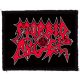 MORBID ANGEL: Logo (9,5 cm x 7,5 cm) (felvarró)