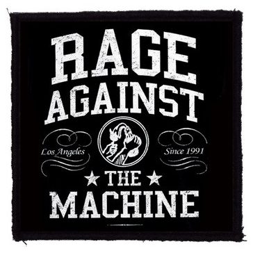   RAGE AGAINST THE MACHINE: Crown (9,5 cm x 9,5 cm) (felvarró)