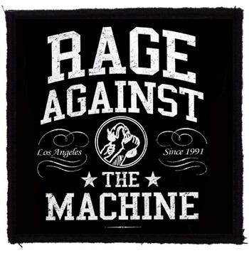 RAGE AGAINST THE MACHINE: Crown (9,5 cm x 9,5 cm) (felvarró)