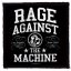 RAGE AGAINST THE MACHINE: Crown (9,5 cm x 9,5 cm) (felvarró)
