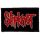 SLIPKNOT: Slipknot (name) (9,5 cm x 6 cm) (felvarró)