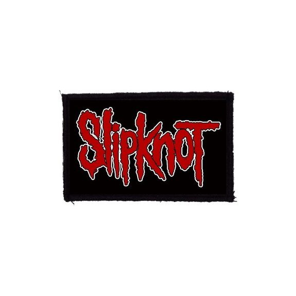 SLIPKNOT: Slipknot (name) (9,5 cm x 6 cm) (felvarró) SLIPKNOT: Slipknot (name) (9,5 cm x 6 cm) (felvarró)