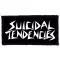 SUICIDAL TENDENCIES: Logo small (95x50) (felvarró)