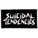 SUICIDAL TENDENCIES: Logo small (95x50) (felvarró)