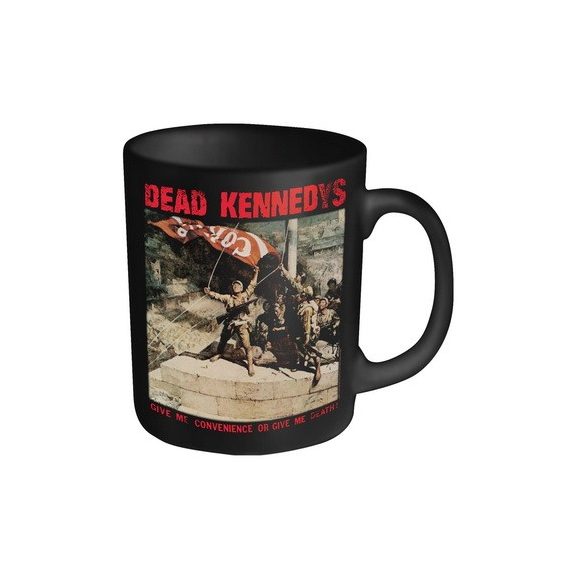 DEAD KENNEDYS: Convenience (black mug) (bögre) DEAD KENNEDYS: Convenience (black mug) (bögre)
