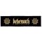 BEHEMOTH: Logo Superstrip (22 cm x 5 cm) (felvarró)