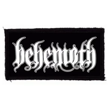 BEHEMOTH: Logo (9,5 cm x 4,5 cm) (felvarró)