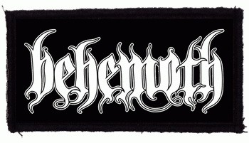 BEHEMOTH: Logo (9,5 cm x 4,5 cm) (felvarró)
