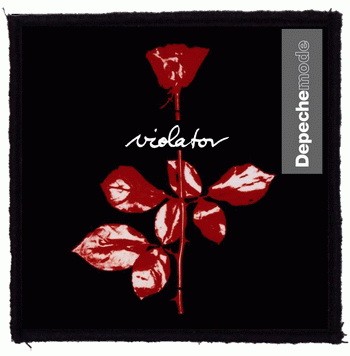 DEPECHE MODE: Violator (9,5 cm x 9,5 cm) (felvarró)