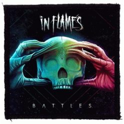 IN FLAMES: Battles (9,5 cm x 9,5 cm) (felvarró)