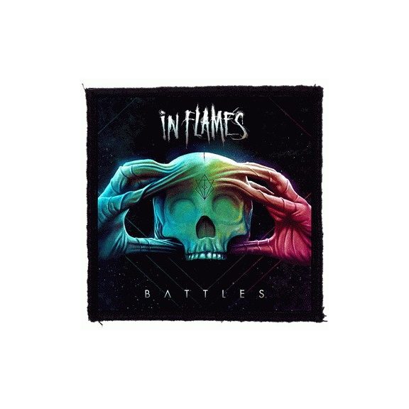 IN FLAMES: Battles (9,5 cm x 9,5 cm) (felvarró) IN FLAMES: Battles (9,5 cm x 9,5 cm) (felvarró)