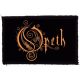OPETH: Logo (9,5 cm x 6 cm) (felvarró)