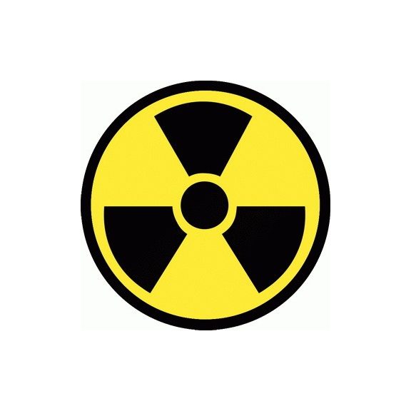 RADIOACTIVE (circle, 9,5 cm) (felvarró) RADIOACTIVE (circle, 9,5 cm) (felvarró)
