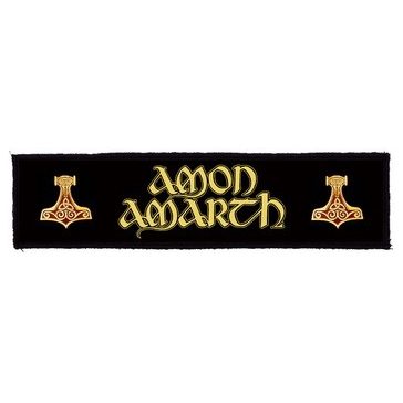 AMON AMARTH: Logo Superstrip (22 cm x 5 cm) (felvarró)