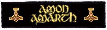 AMON AMARTH: Logo Superstrip (22 cm x 5 cm) (felvarró)