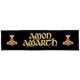 AMON AMARTH: Logo Superstrip (22 cm x 5 cm) (felvarró)