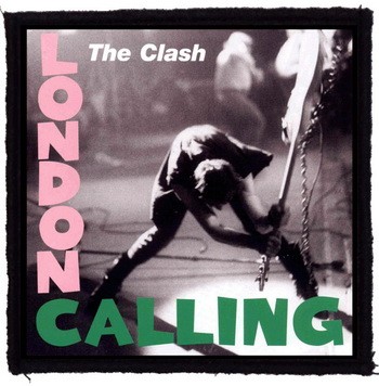 CLASH: London Calling (9,5 cm x 9,5 cm) (felvarró)