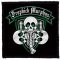 DROPKICK MURPHYS: 3 Skulls (9,5 cm x 9,5 cm) (felvarró)