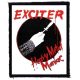 EXCITER: Heavy Metal Maniac (8 cm x 9,5 cm) (felvarró)
