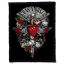 GUNS N' ROSES: Heart (7,5 cm x 9,5 cm) (felvarró)