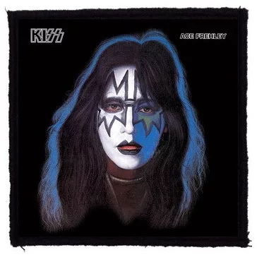 KISS: Ace Frehley Solo (9,5 cm x 9,5 cm) (felvarró)