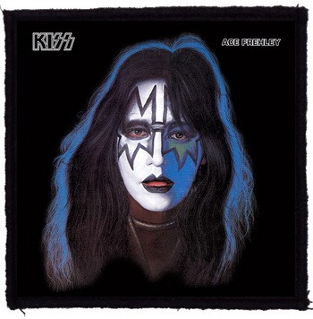 KISS: Ace Frehley Solo (9,5 cm x 9,5 cm) (felvarró)