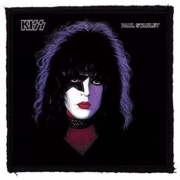 KISS: Paul Stanley Solo (9,5 cm x 9,5 cm) (felvarró)