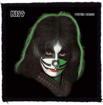 KISS: Peter Criss Solo (9,5 cm x 9,5 cm) (felvarró)