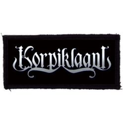 KORPIKLAANI: Logo (9,5 cm x 4,5 cm) (felvarró)