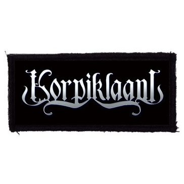 KORPIKLAANI: Logo (9,5 cm x 4,5 cm) (felvarró)