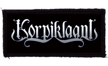 KORPIKLAANI: Logo (9,5 cm x 4,5 cm) (felvarró)