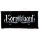 KORPIKLAANI: Logo (9,5 cm x 4,5 cm) (felvarró)