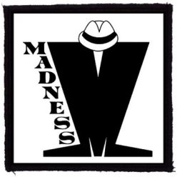 MADNESS: Logo (9,5 cm x 9,5 cm) (felvarró)