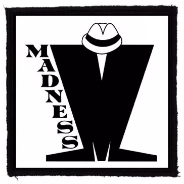 MADNESS: Logo (9,5 cm x 9,5 cm) (felvarró)
