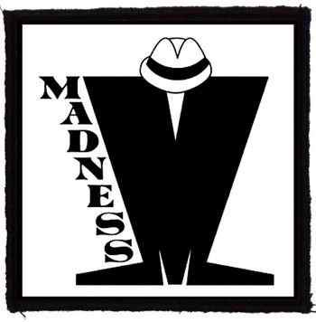 MADNESS: Logo (9,5 cm x 9,5 cm) (felvarró)